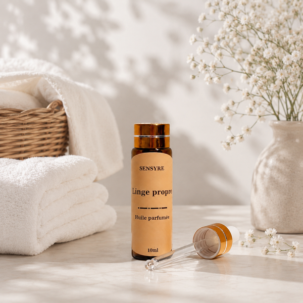 Huile parfumée Linge propre, concentrée de parfum - 10ml